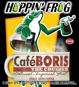Hoppin' Frog Café BORIS