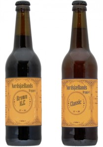 Nordsjællands Bryggeri Brown Ale og Classic
