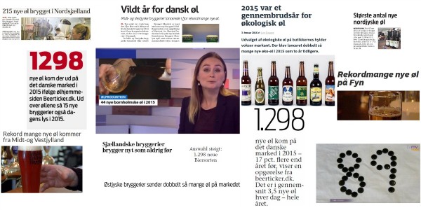 Nye danske øl 2015 medierne version 2