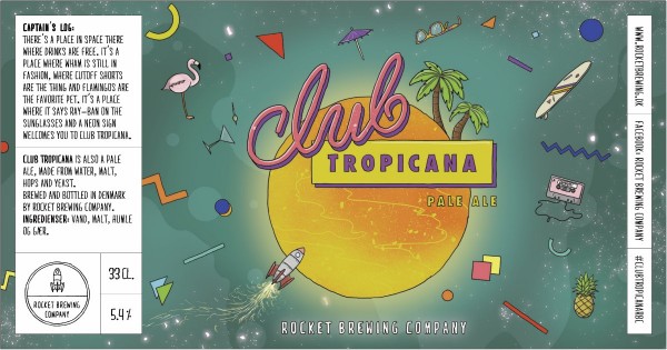 Rocket Brewing Company Club Tropicana