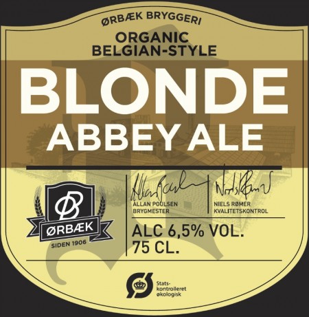 Ørbæk Bryggeri Blonde Abbey Ale